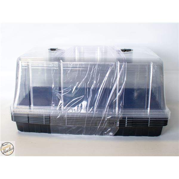 NEW 5 TRAYS 5 DOMES 7”