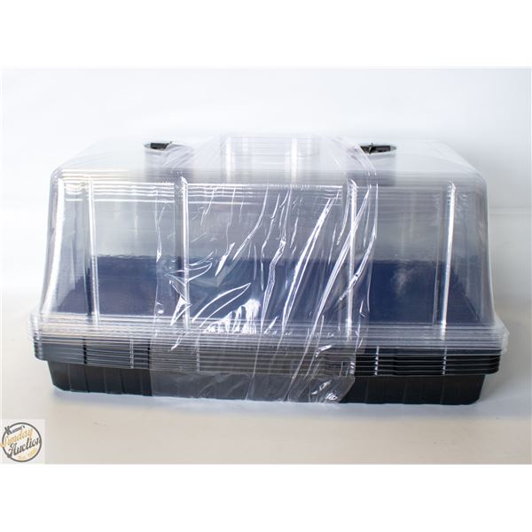 NEW 5 TRAYS 5 DOMES 7”