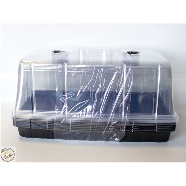NEW 5 TRAYS 5 DOMES 7”