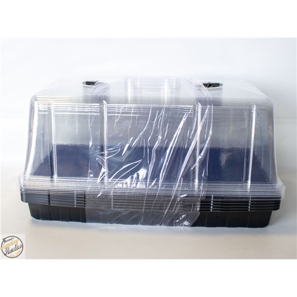 NEW 5 TRAYS 5 DOMES 7”