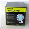 Image 1 : 6” GRIP CLIP FAN – TWO SPEEDS. 90 DEGREE