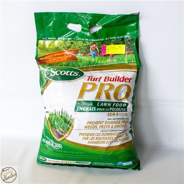 SCOTTS TURF BUILDER PRO LAWN FOOD 5.2 KG