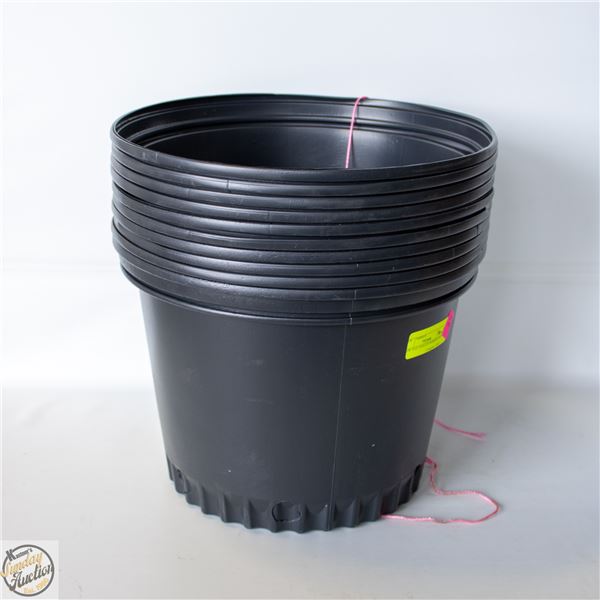 NEW 10 @ 5 GALLON NURSERY POT