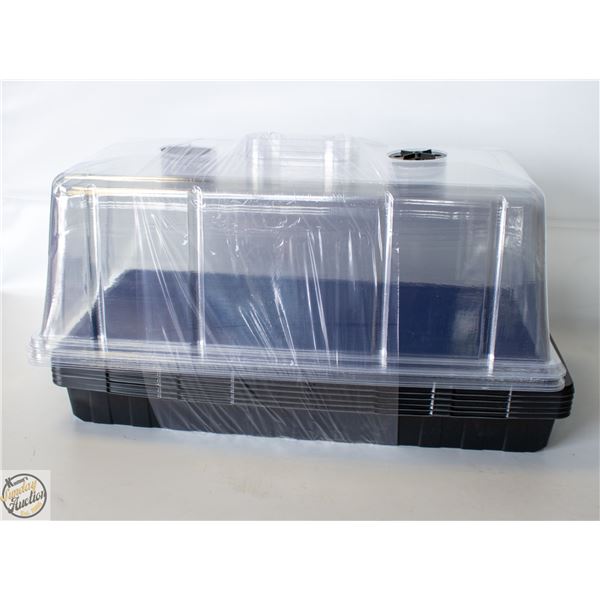 NEW 5 TRAYS 5 DOMES 7”