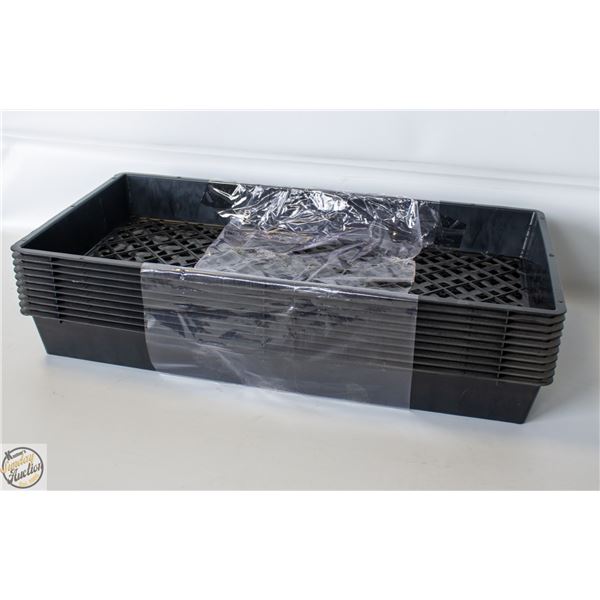NEW 10 MESH BOTTOM 1020 TRAYS FOR