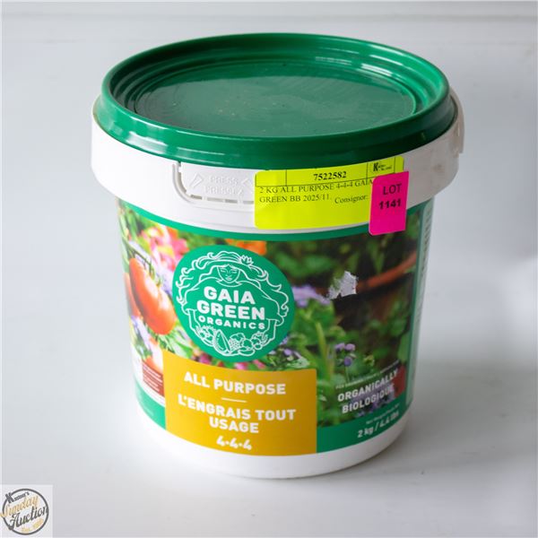 2 KG ALL PURPOSE 4-4-4 GAIA GREEN BB 2025/11.