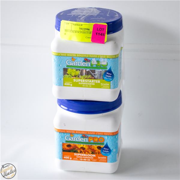 400 G EACH SUPERSTARTER 10-52-10 &