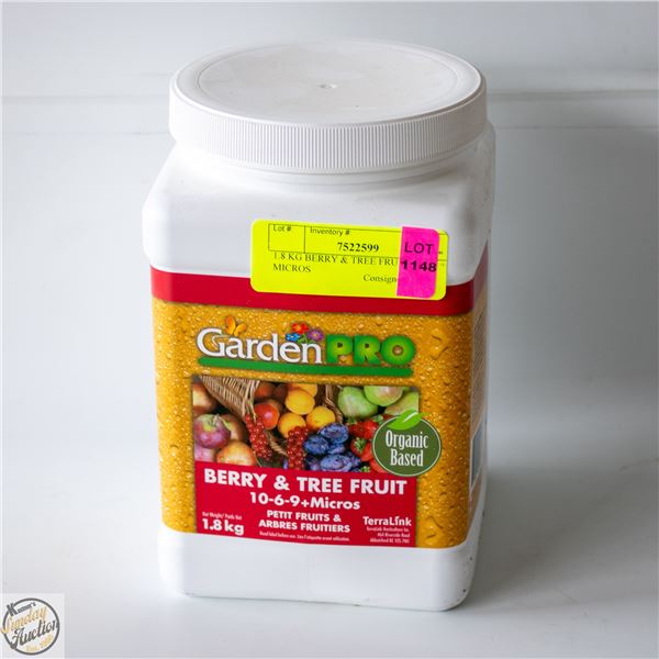 1.8 KG BERRY & TREE FRUIT 10-6-9 + MICROS
