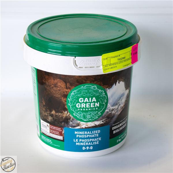2 KG MINERALIZED PHOSPHATE GAIA GREEN