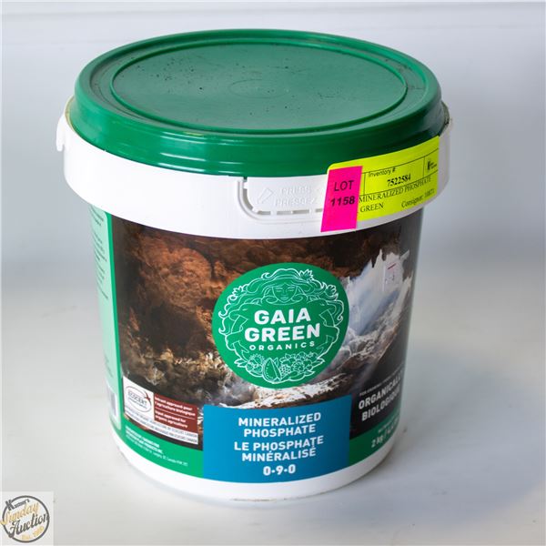 2 KG MINERALIZED PHOSPHATE GAIA GREEN