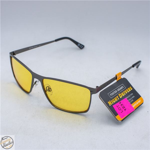 PAIR OF NEW NIGHT DRIVING GLASSES