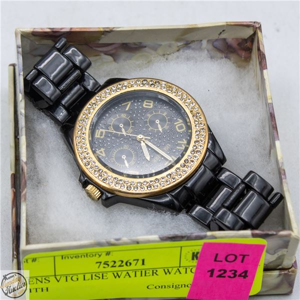 MENS VTG LISE WATIER WATCH WITH