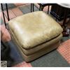 Image 1 : GENUINE LEATHER FOOT STOOL