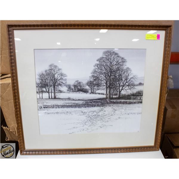 PROFESSIONALLY FRAMED ART WORK