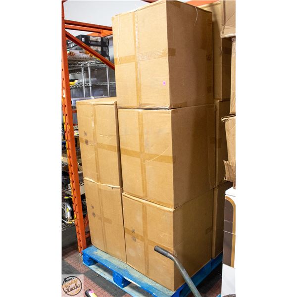 PALLET OF FREIGHT CLAIM NIGHTSTANDS