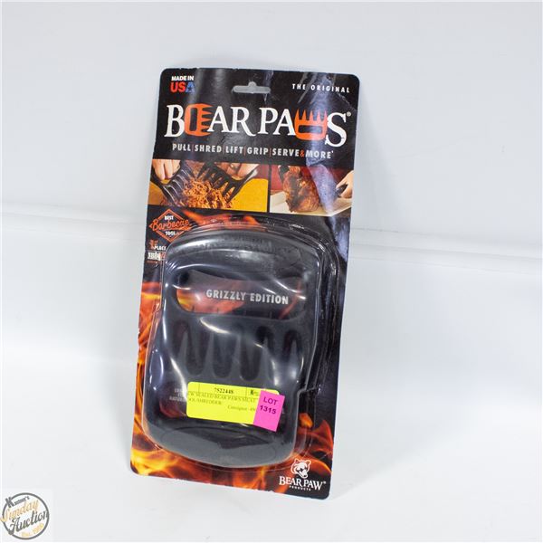 NEW SEALED BEAR PAWS MEAT TOOL/SHREDDER/