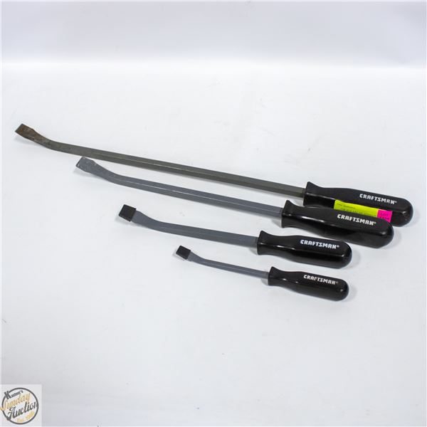 CRAFTSMAN 4PC PRY BAR SET
