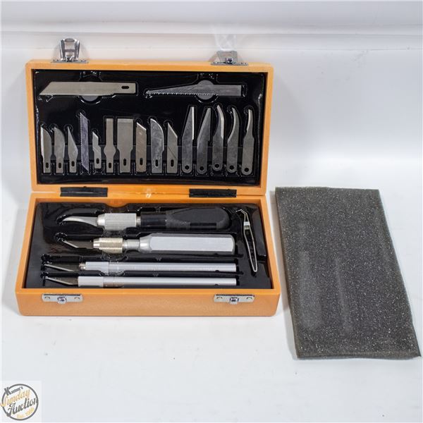22PC PRECISION KNIFE SET