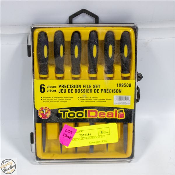 NEW TOOLDEAL PRECISION FILE SET