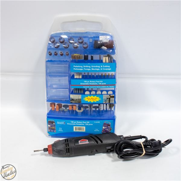 JOBMATE ROTARY TOOL PLUS LARGE ACCESSORY KIT