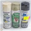 Image 1 : 3PK RUSTOLEUM SPRAY PAINT