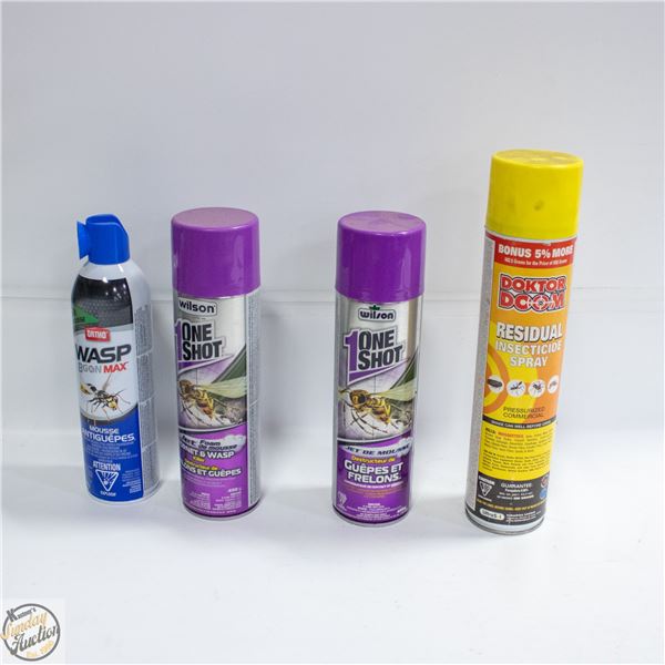 LOT OF HORNET/ANT SPRAY