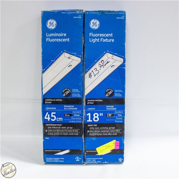 2PK 18INCH LIGHT FIXTURE KIT W BULB