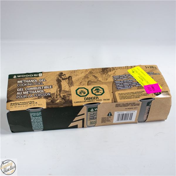 WOODS 3PK COOKING GEL 200G EA