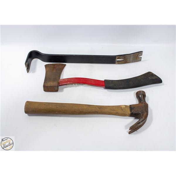 HATCHET/NAIL PULLER/HAMMER