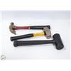Image 1 : HAND SLEDGE/2LB RUBBER MALLOT/HAMMER