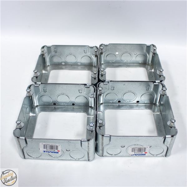 4 - 4 11/16" DEEP SQUARE BOX EXTENSION