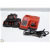 Image 1 : MILWAUKEE 12V/18V CHARGER W/ 3 18V BATTERIES