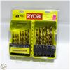 Image 1 : NEW RYOBI 32 PC TITANIUM DRILL BITS