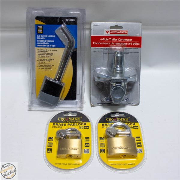 POWERFIST BENT LOCKING HITCH PIN