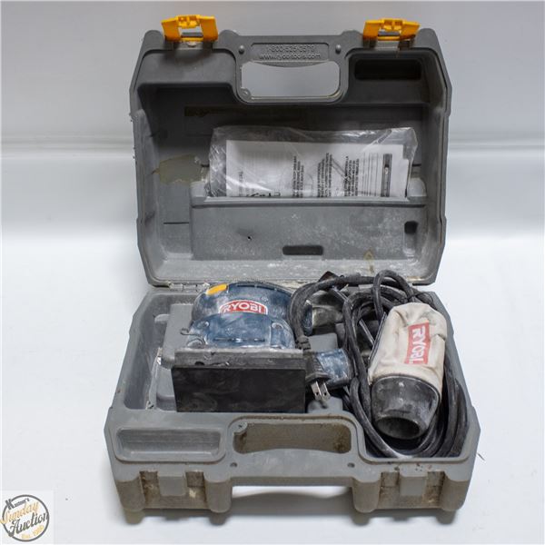 RYOBI 1/4" SHEET SANDER GREY HARD CASED