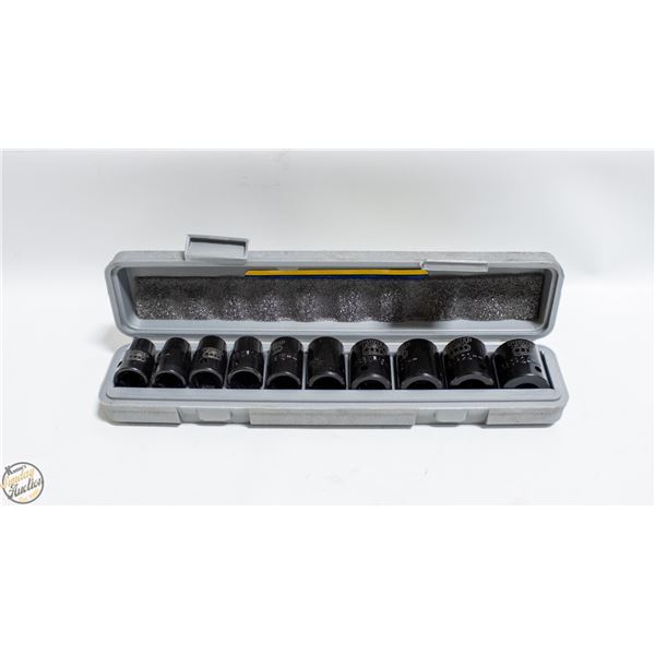 POWERFIST 10PC METRIC 1/2" DRIVE