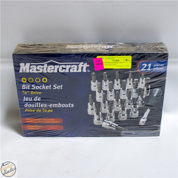 SEALED BRAND NEW 21PC MASTERCRAFT BIT