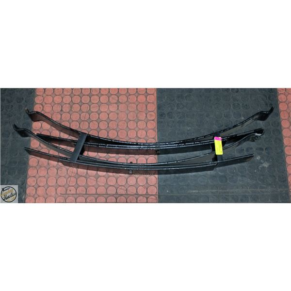 NEW SLIPPER TRAILER SPRINGS: L 36.5" W 3" H 6.5"