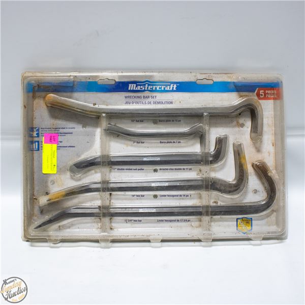 MASTERCRAFT WRECKING BAR SET