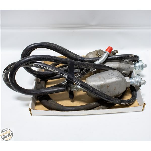 300PSI STEEL BRAID REINFORCED HYDRAULIC HOSE