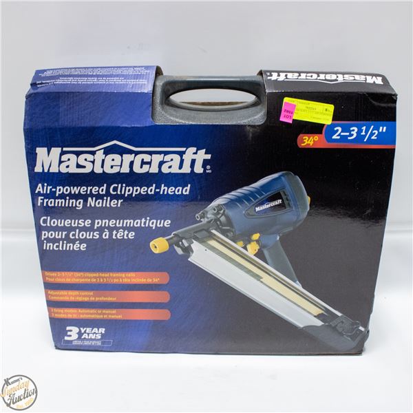 MASTERCRAFT 2-3.5" AIR POWERED CLIPPED