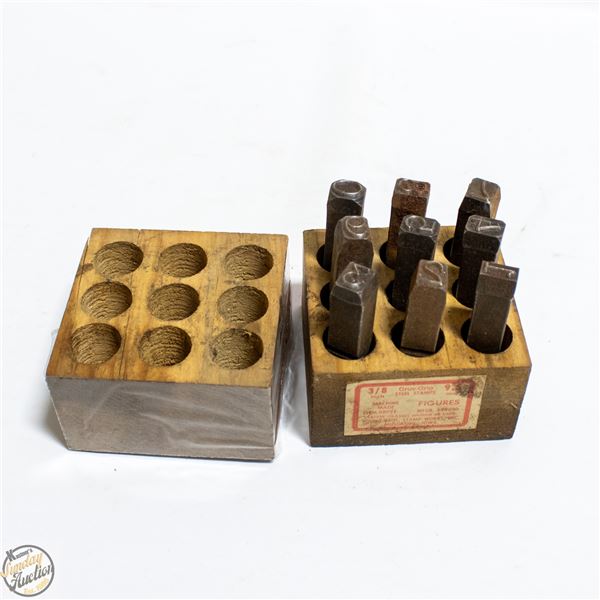 GRUV-GRIP STEEL STAMPS 3/8" 9.5MM