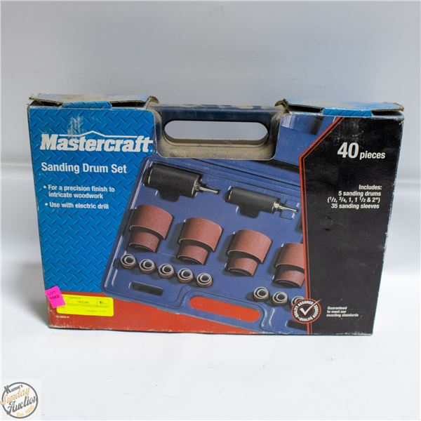 MASTERCRAFT SANDING DRUM SET