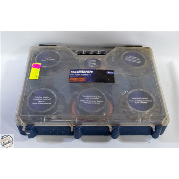 MASTERCRAFT ANGLE GRINDER ACCESSORY KIT