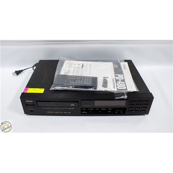 VINTAGE TEAC COMPACT DISC PLAYER