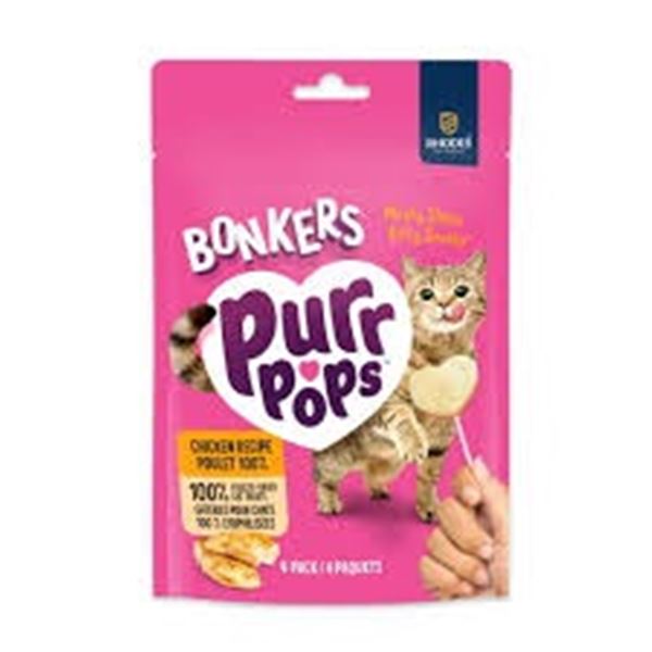 10 X 85G BONKERS CHICKEN CAT TREATS