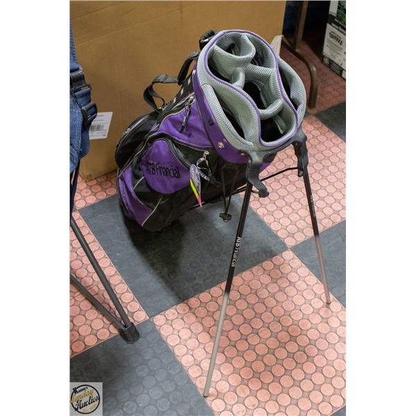 PURPLE GOLF CLUB BAG