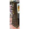 Image 1 : SOLID WOOD 4' TALL 5 DRAWER TIKI TOWER