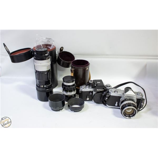NIKON / NIKKORMAT CAMERAS & LENSES