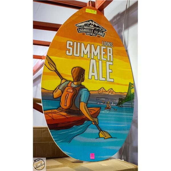 GRANDVILLE ISLAND BREWING WATERBOARD 35" X 20"